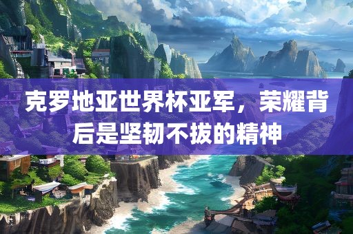 克罗地亚世界杯亚军，荣耀背后是坚韧不拔的精神