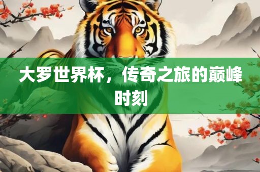 大罗世界杯，传奇之旅的巅峰时刻