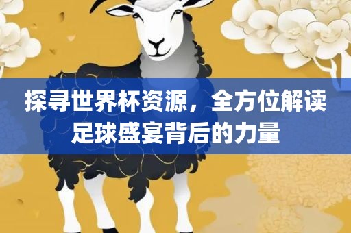 探寻世界杯资源，全方位解读足球盛宴背后的力量