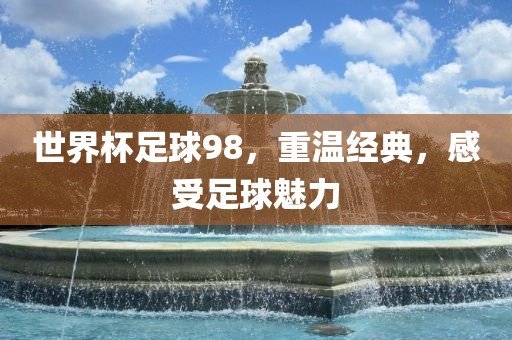 世界杯足球98，重温经典，感受足球魅力洪湖市顺升工程机械租赁有限公司