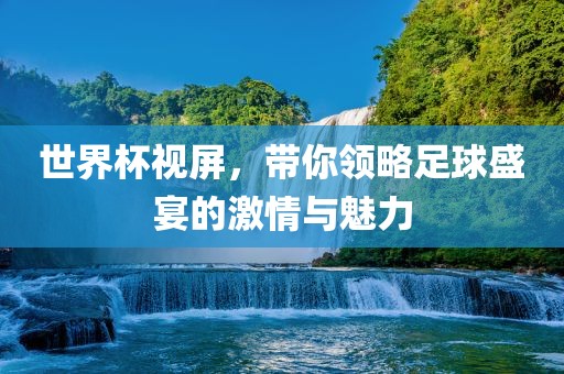 世界杯视屏，带你领略足球盛宴的激情洪湖市顺升工程机械租赁有限公司与魅力