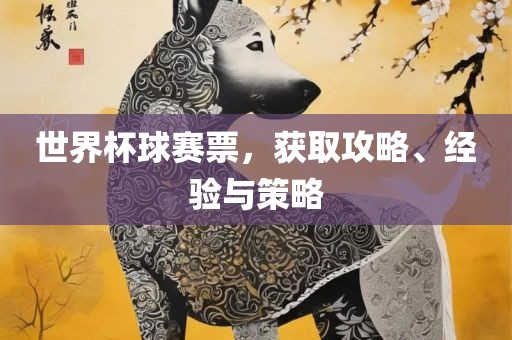 世界杯球赛票，获取攻略、经验与策略洪湖市顺升工程机械租赁有限公司