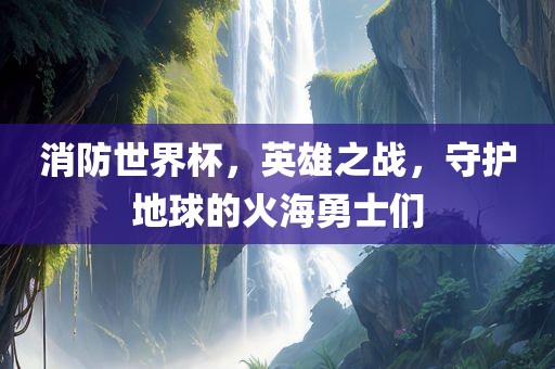 消防世界杯，英雄之战，守护地球的火海勇士们洪湖市顺升工程机械租赁有限公司