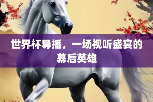 世界杯导播，一场视听盛宴的幕后英雄