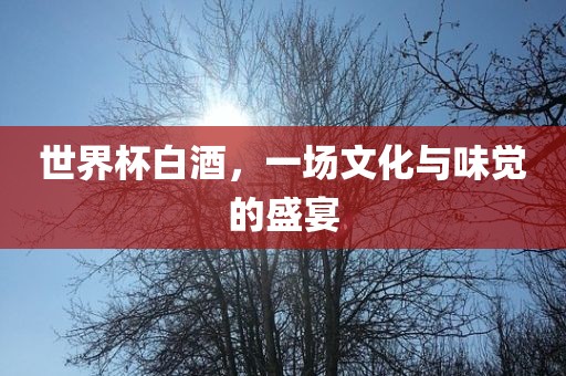 世界杯白酒，一场文化与味觉的盛宴洪湖市顺升工程机械租赁有限公司