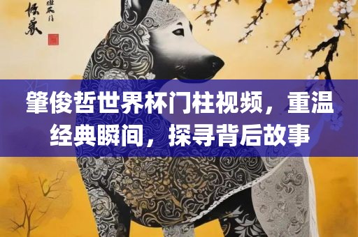 肇俊哲世界杯门柱视频，重温经典瞬间，探寻背后故事洪湖市顺升工程机械租赁有限公司