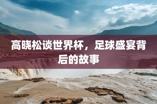 高晓松谈世界杯，足球盛宴背后的故事洪湖市顺升工程机械租赁有限公司