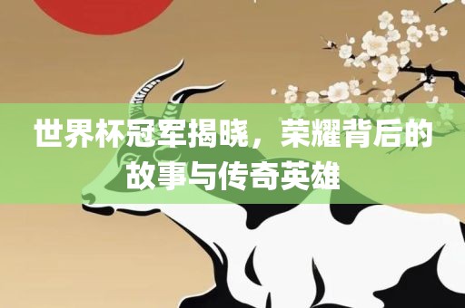 世界杯冠军揭晓，荣耀背后的故事与传奇英雄