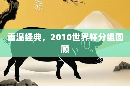 重温经典，2010世界杯分组回顾洪湖市顺升工程机械租赁有限公司