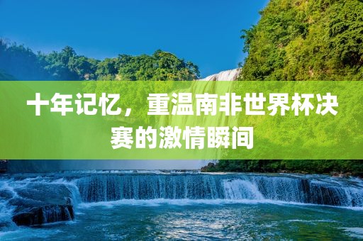 十年记忆，重温南非世界杯决赛洪湖市顺升工程机械租赁有限公司的激情瞬间
