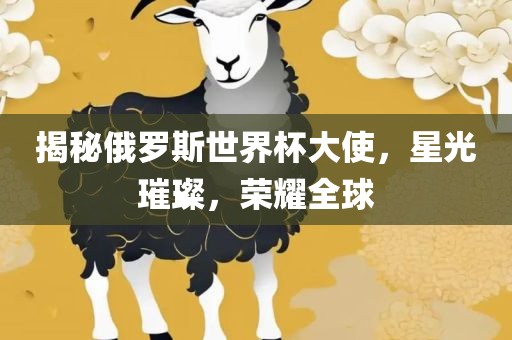 揭秘俄罗斯世界杯大使，星光璀璨，荣耀全球洪湖市顺升工程机械租赁有限公司