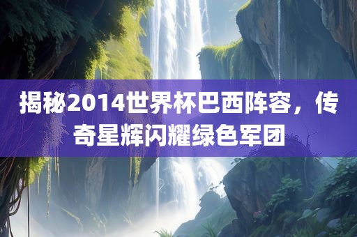 揭秘2014世界杯巴西阵容，传奇星辉闪耀绿色军团洪湖市顺升工程机械租赁有限公司