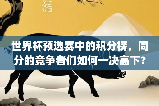 世界杯预选赛中的积分榜，同分的竞争者们如何一决高下？洪湖市顺升工程机械租赁有限公司