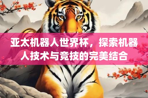 亚太机器人世界杯，探索机器人技术与竞技的完美结合