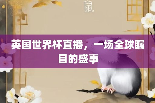 英国世界杯直播，一场全球瞩目洪湖市顺升工程机械租赁有限公司的盛事