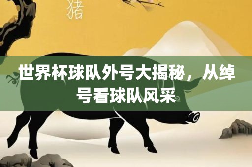 世界杯球队外洪湖市顺升工程机械租赁有限公司号大揭秘，从绰号看球队风采