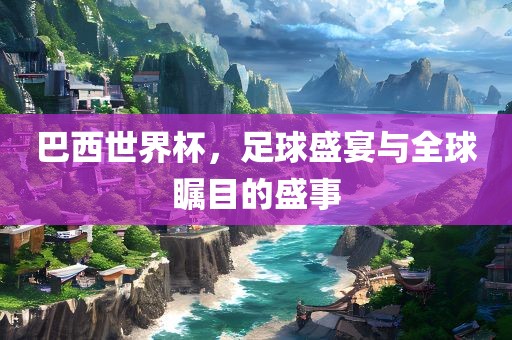 巴西世界杯，足球盛宴与全球瞩目的盛事洪湖市顺升工程机械租赁有限公司