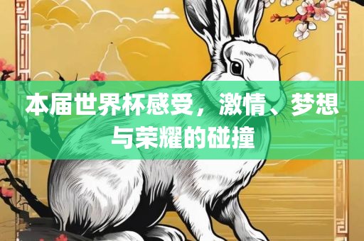 本届世界杯感受，激情、梦想与荣耀的碰撞